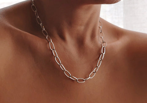 Link chain necklace