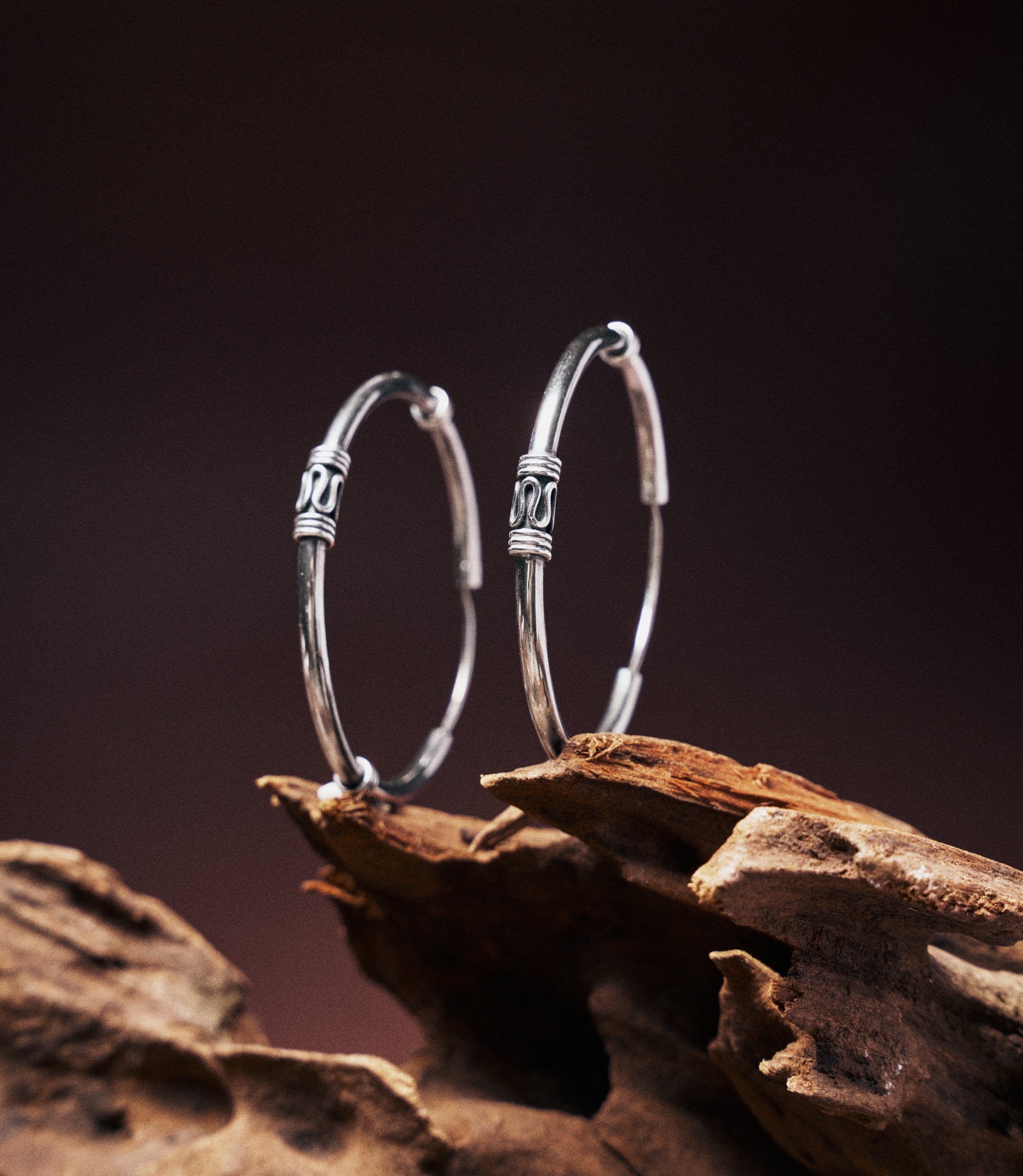 Nina hoops — timeless 925 sterling silver earrings for casual and polished looks