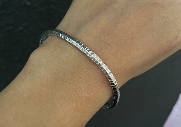 アクセサリー cantate Silver bangle Gucci Sterling Silver GG Marmont Bangle 6.5