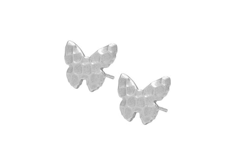 Butterfly stud earrings