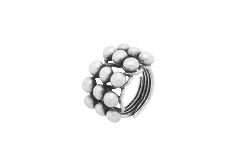 Multi Silver Ball Ring