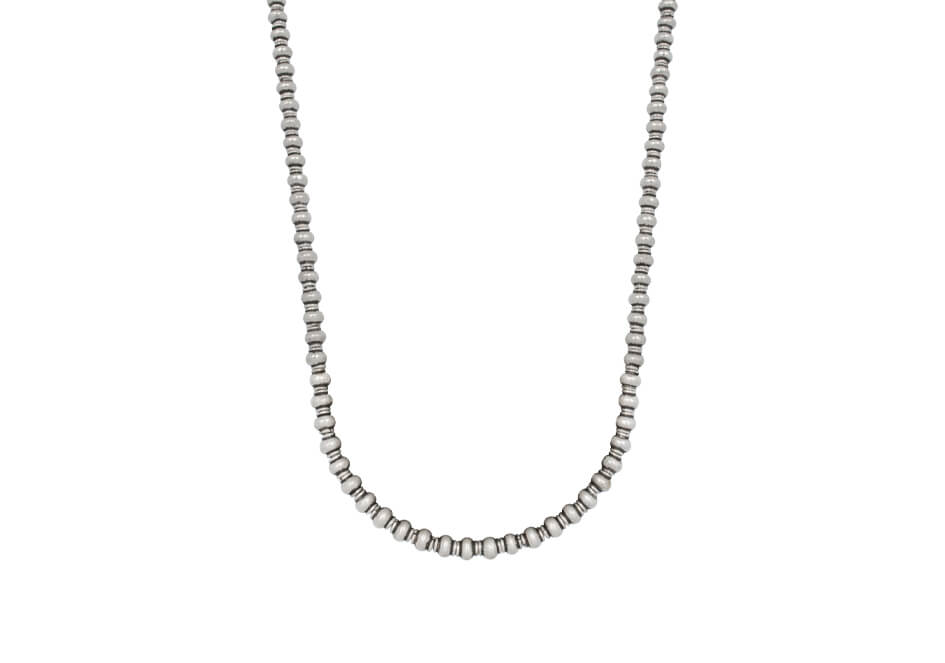 Saucer beads necklace