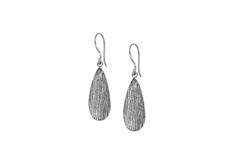Sterling silver teardrop earrings